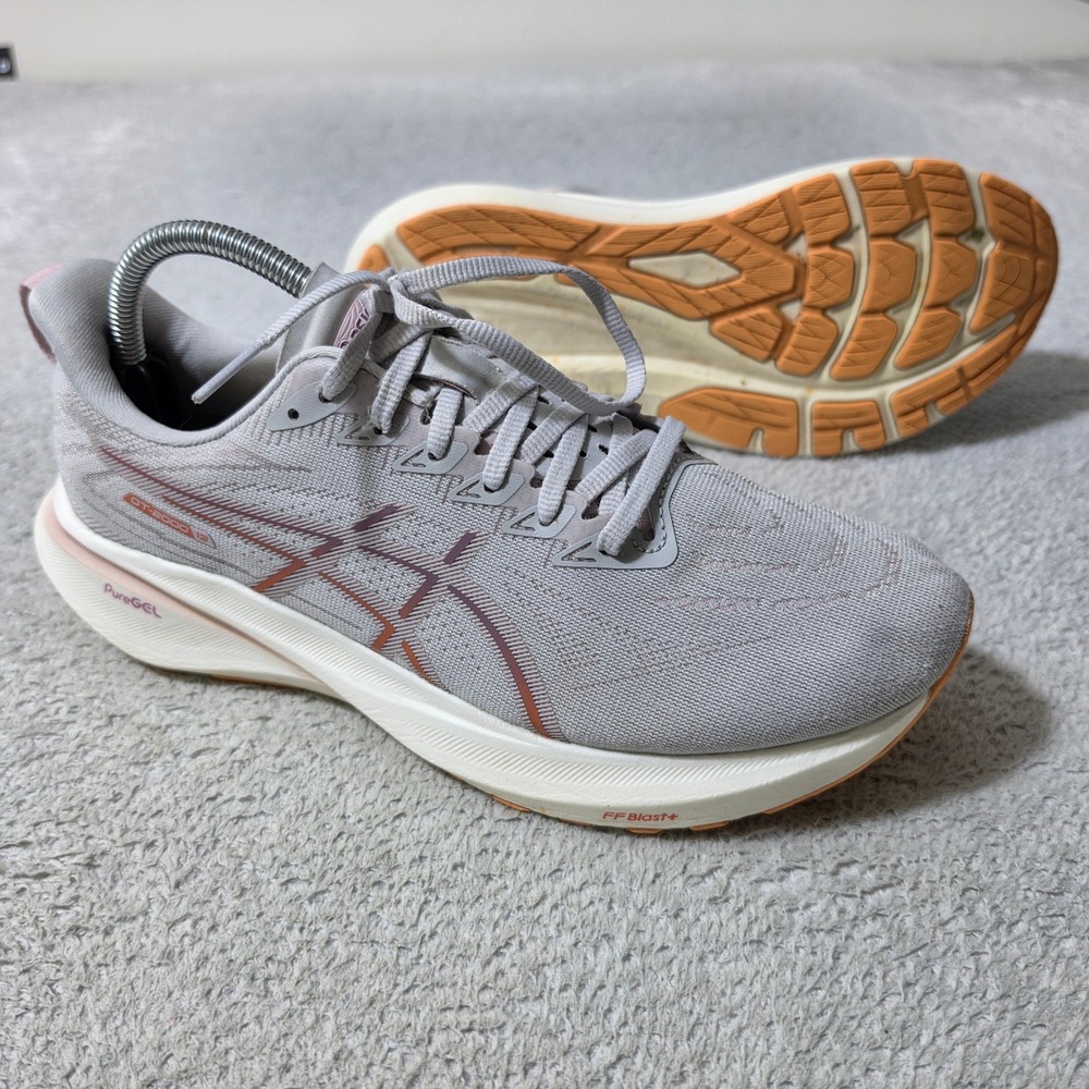 Asics GT-2000 12 Running Shoes Womens 9.5 Grey FF Blast+ PureGEL 1012B666